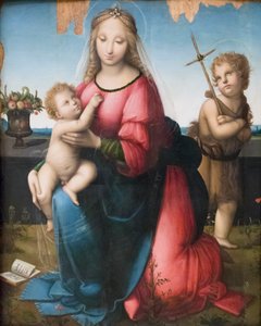 Madonna col Bambino e il giovane San Giovanni da A. (1485 c.1525) Piccinelli