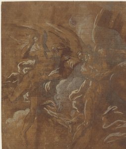 Due uomini alati da A. Carracci (attributed to)