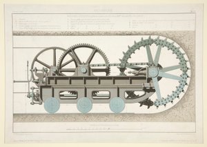 Studio di una macchina per tunneling da A. Cheneveau