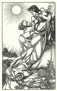 Illustrazione per In Memoriam di Tennyson (incisione) da A. Garth Jones