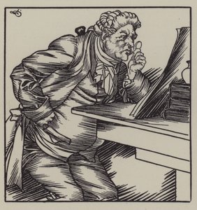 Illustrazione per The Essays of Elia di Charles Lamb da A. Garth Jones