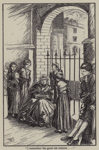 Illustrazione per The Essays of Elia di Charles Lamb da A. Garth Jones