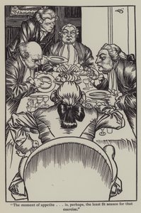 Illustrazione per The Essays of Elia di Charles Lamb da A. Garth Jones
