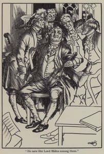 Illustrazione per The Essays of Elia di Charles Lamb da A. Garth Jones