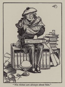 Illustrazione per The Essays of Elia di Charles Lamb da A. Garth Jones