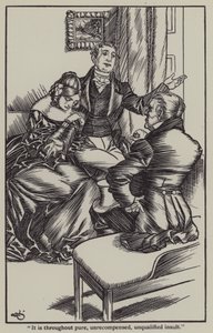 Illustrazione per The Essays of Elia di Charles Lamb da A. Garth Jones
