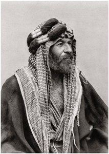 Uno sceicco arabo, Iraq, 1925 da A. Kerim