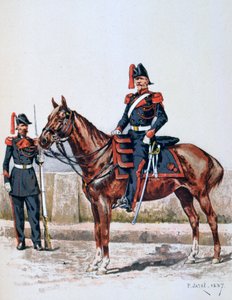 Guardia repubblicana parigina, 16 maggio 1848 - 1 febbraio 1849 1887 da A. Lemercier