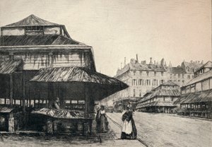 Il Marché St Honore, 1915 da A. P. Martial