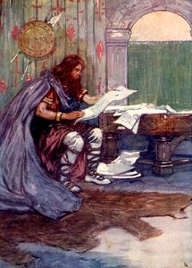 Alfred trovava molto piacere nella lettura