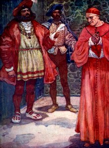 Enrico mandò via Wolsey dalla corte, c1529 da A. S. Forrest