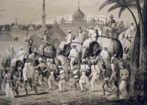 Lucknow, la strada principale, da 