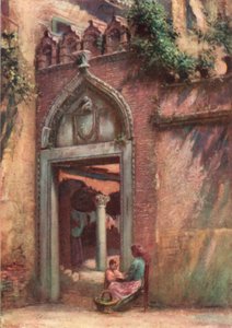 Ingresso al cortile del Ca