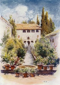 Generalife, Corte dell