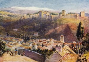 Granada, vista generale dell