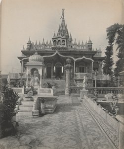 Pareshnath, Tempio Jain, Calcutta, c. 1890s da A. W. A. Plâté Studio