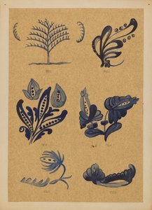 Decorazione per ceramica da A. Zimet