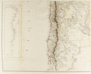 Confini fisici e politici del Sud America da Aaron Arrowsmith