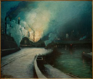 Scena industriale, Pittsburgh da Aaron Henry Gorson