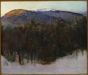 Monadnock, alba invernale da Abbott Handerson Thayer