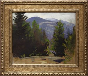 Schizzo del Monte Monadnock da Abbott Handerson Thayer