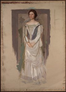 Donna in piedi da Abbott Handerson Thayer