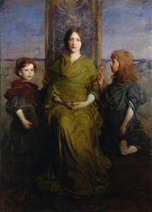 Vergine in trono, 1891