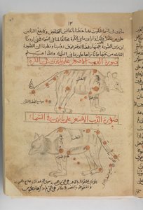 Kitab suwar al-kawakib al-thabita Libro delle Immagini delle Stelle Fisse, Iran, fine XV secolo
