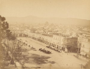 Viste messicane. Messico, Portale Mercaderes. da Abel Briquet