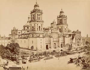 Vistas Mexicanas. Messico. La Cattedrale.