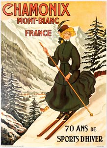 Chamonix Mont Blanc 70 anni di sport invernali da Abel Faivre