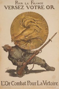 Per la Francia versate il vostro oro. L