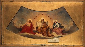 Francese: Il Padre eterno, il Cristo e la Vergine