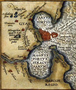 Il porto antico di Siracusa in Sicilia da 