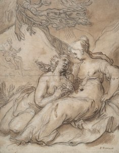Cerere e Proserpina (?) da Abraham Bloemaert