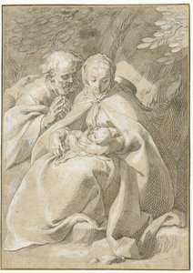 La Sacra Famiglia da Abraham Bloemaert