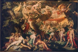 Nozze di Peleo e Teti da Abraham Bloemaert