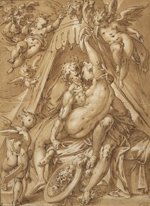 Marte e Venere da Abraham Bloemaert