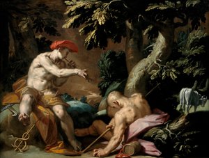 Mercurio, Argo e Io, ca 1592