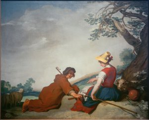 Scena pastorale da Abraham Bloemaert