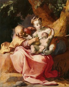 Il riposo durante la fuga in Egitto, 1592 da Abraham Bloemaert