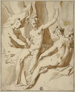 Le tre Parche da Abraham Bloemaert