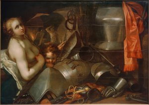 Venere e Amore nella fucina di Vulcano da Abraham Bloemaert