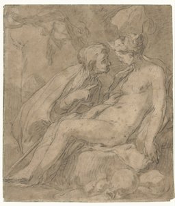 Vertumno e Pomona (?) da Abraham Bloemaert