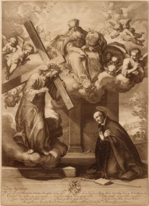 Visione di Ignazio di Loyola a La Storta da Abraham Bloemaert