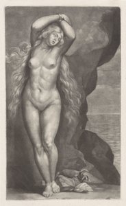 Andromeda incatenata alla roccia