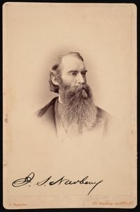 Ritratto di John Strong Newberry 1822-1892, Tra il 1876 e il 1887 da Abraham Bogardus