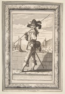 Un Picchiere, 1632 da Abraham Bosse