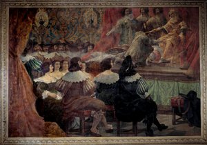 Rappresentazione teatrale nel XVII secolo al Castello di Grosbois