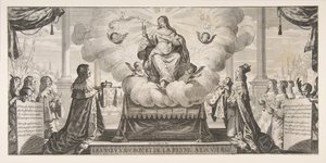 Almanacco per il 1639: Luigi XIII e Anna d